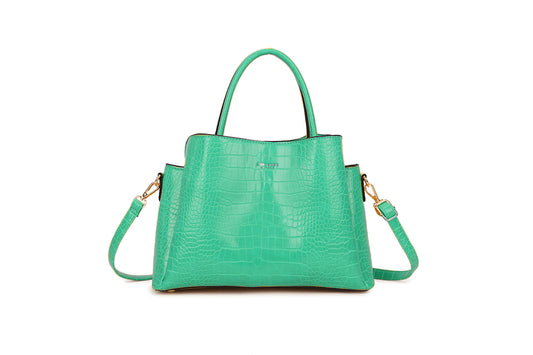 Mock Croc Handbag