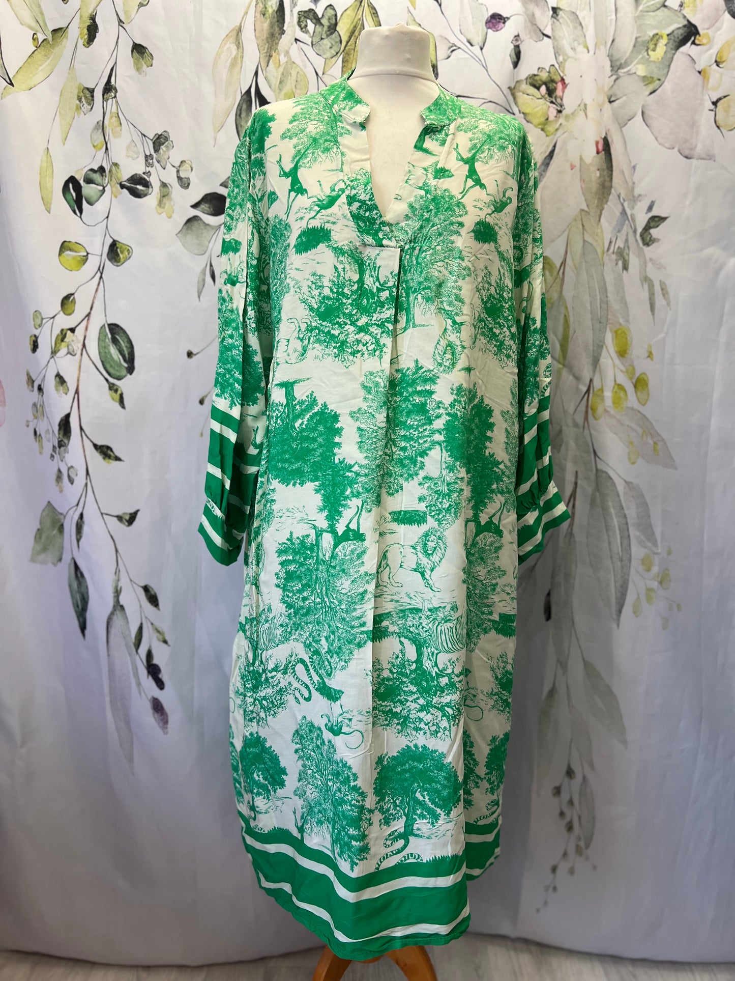Jungle Print Tunic Dress