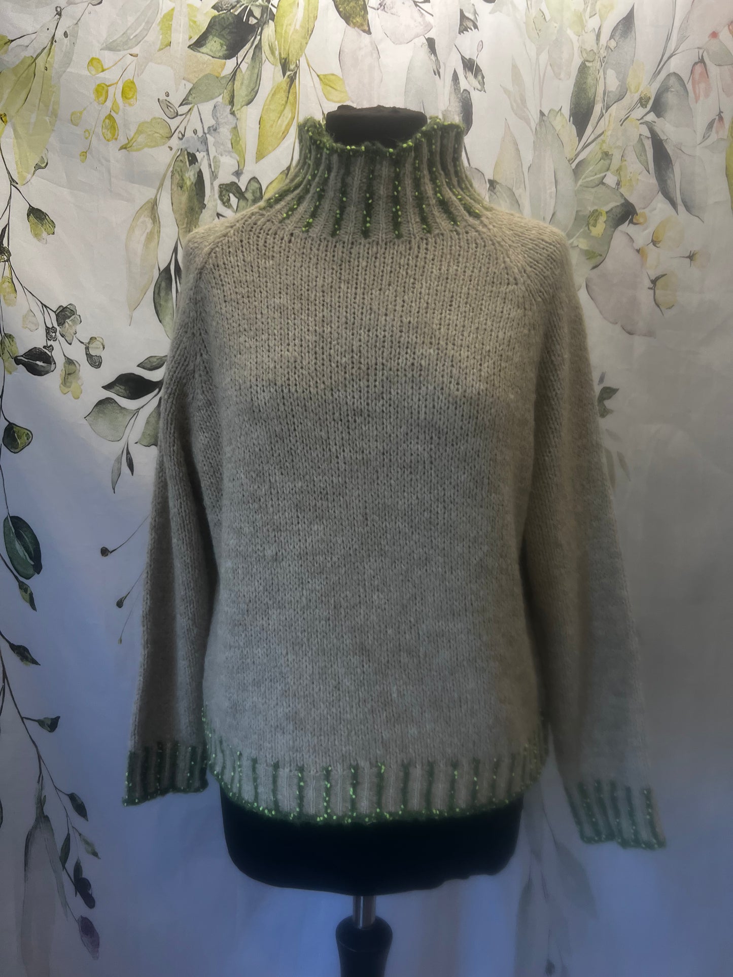 Contrast Stitch Knit