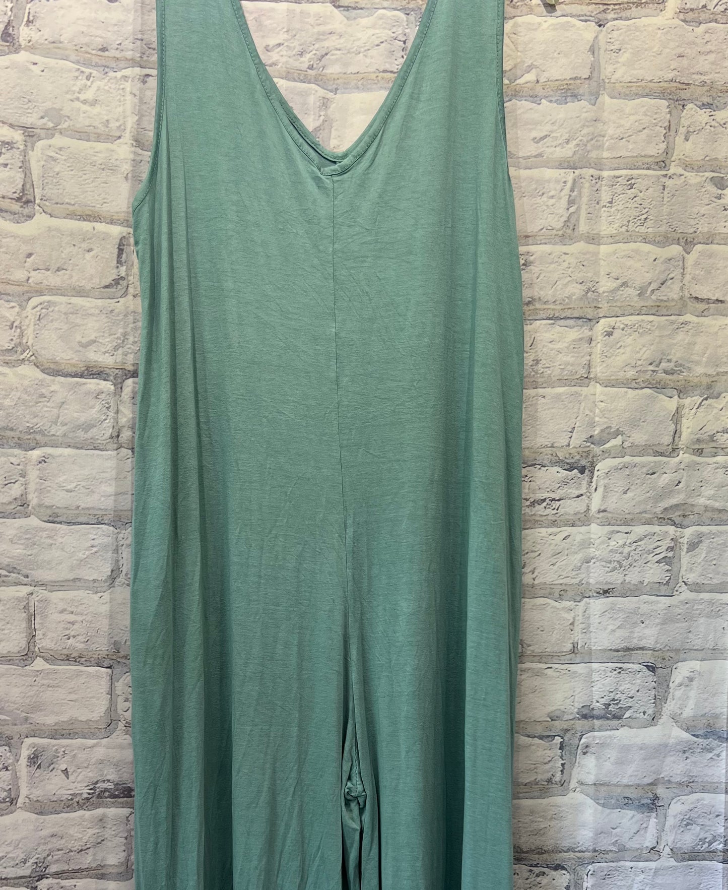 V Neck Jumpsuit