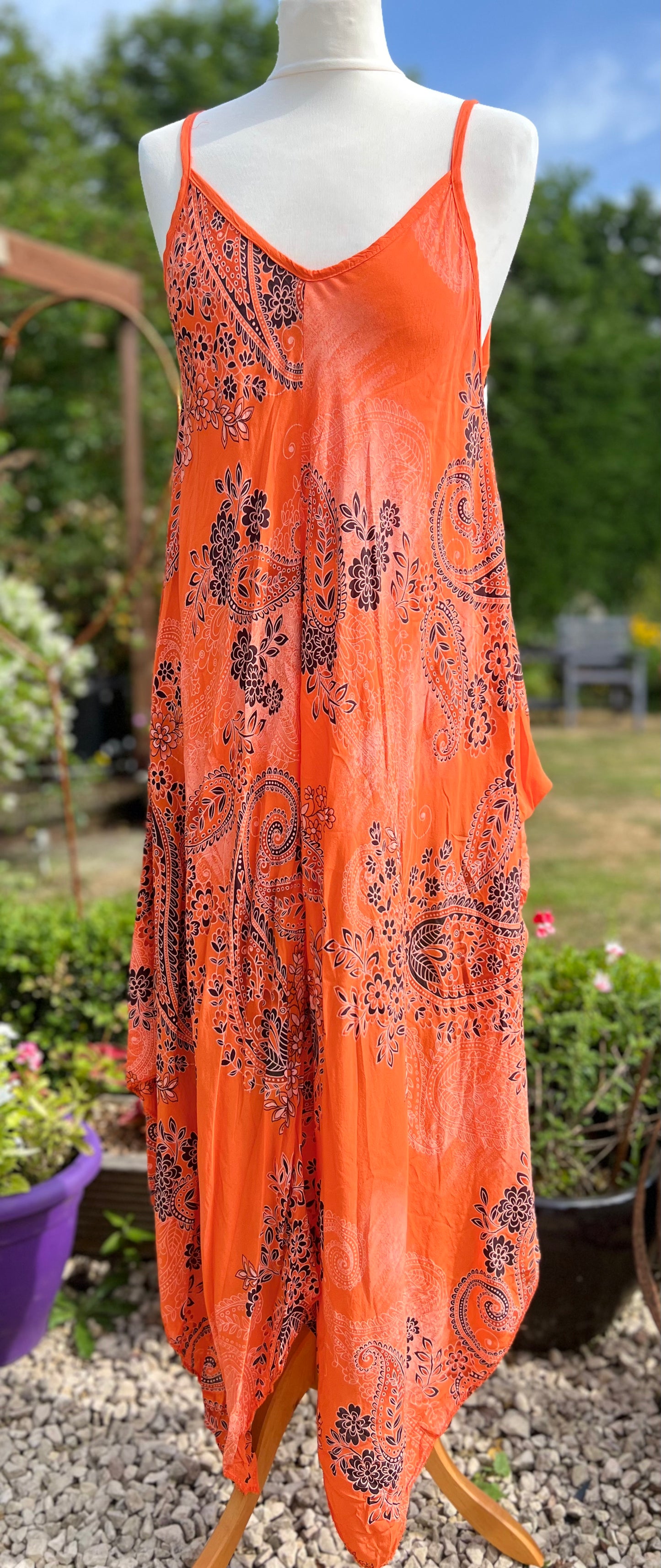 Paisley Print Sundress