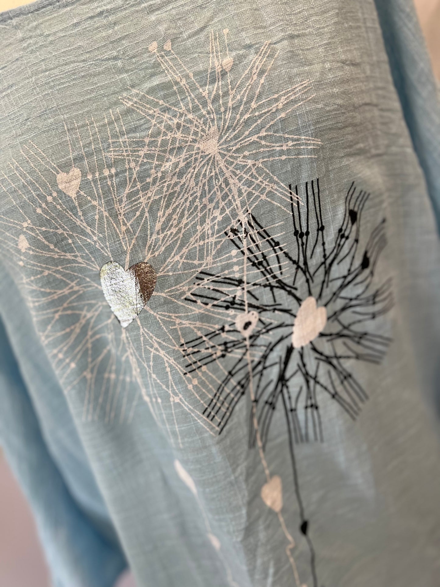 Heart and Dandelion Top