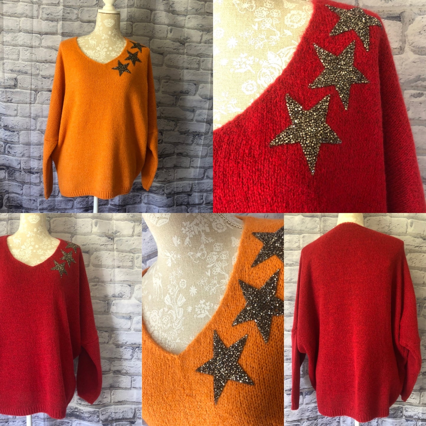 Soft Knit With Triple Star