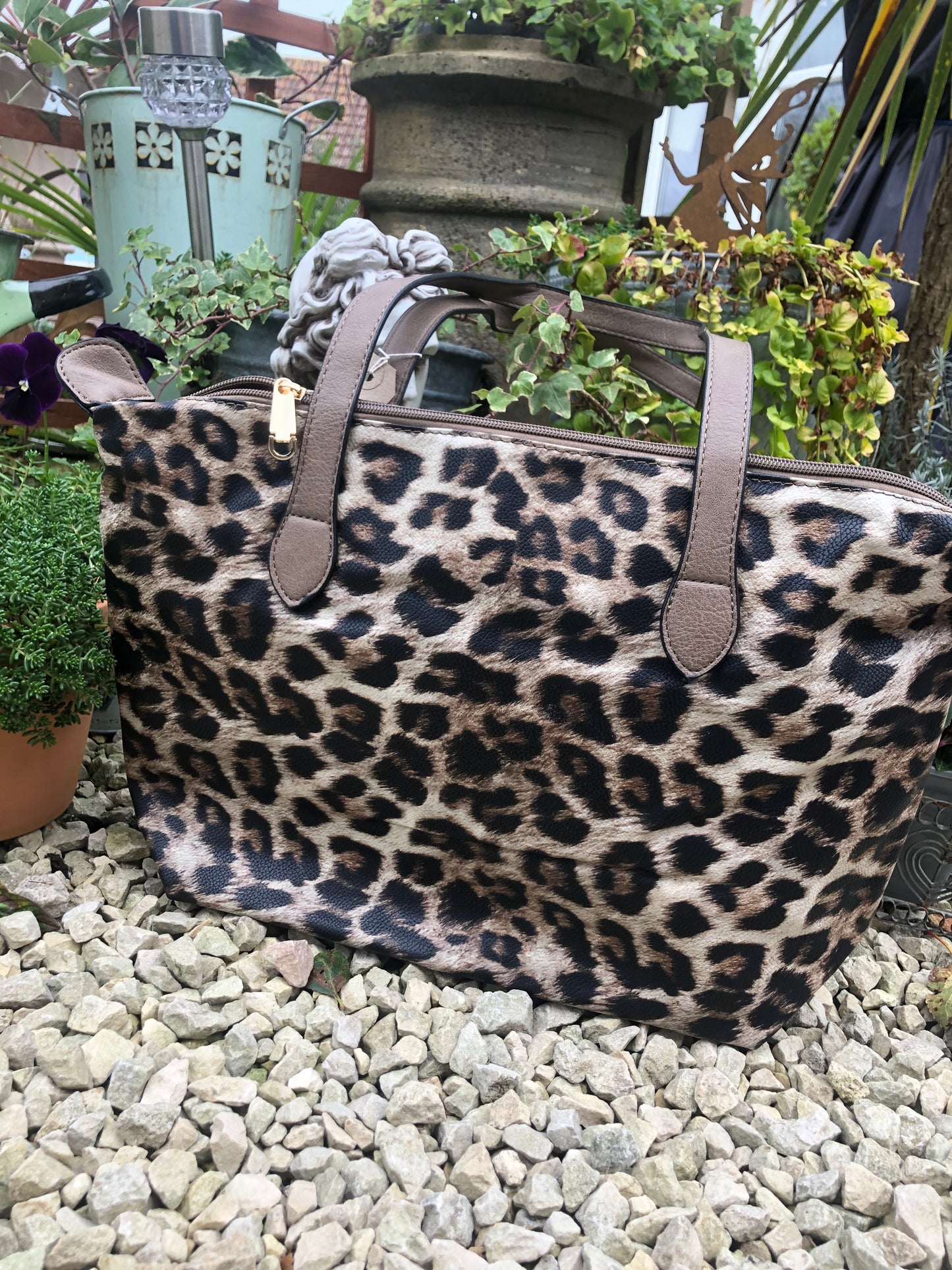 Leopard Print Tote Bag