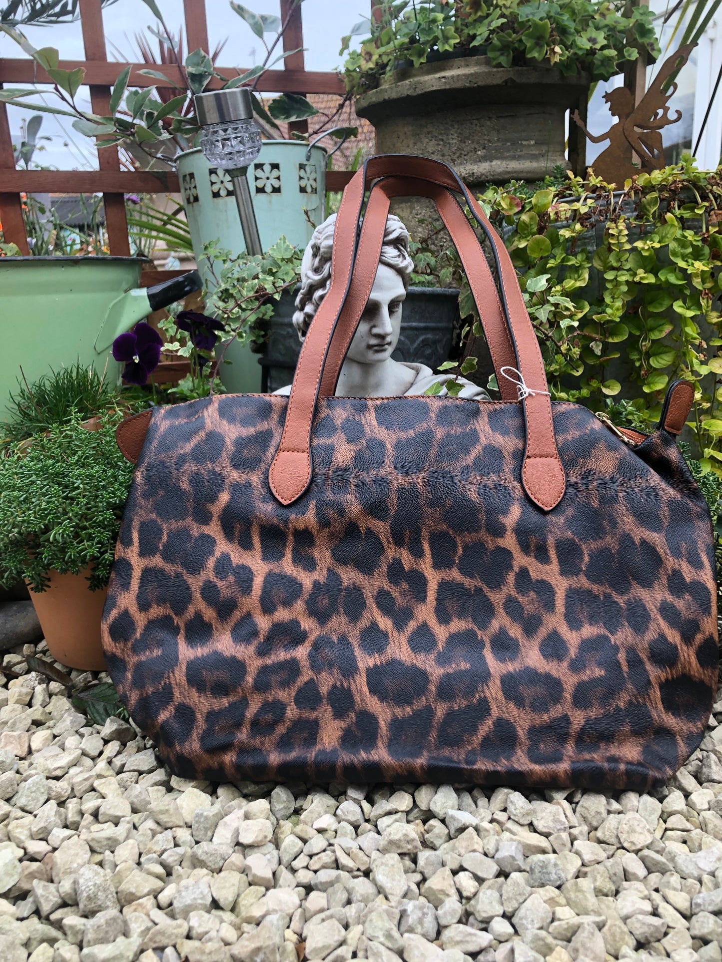 Leopard Print Tote Bag