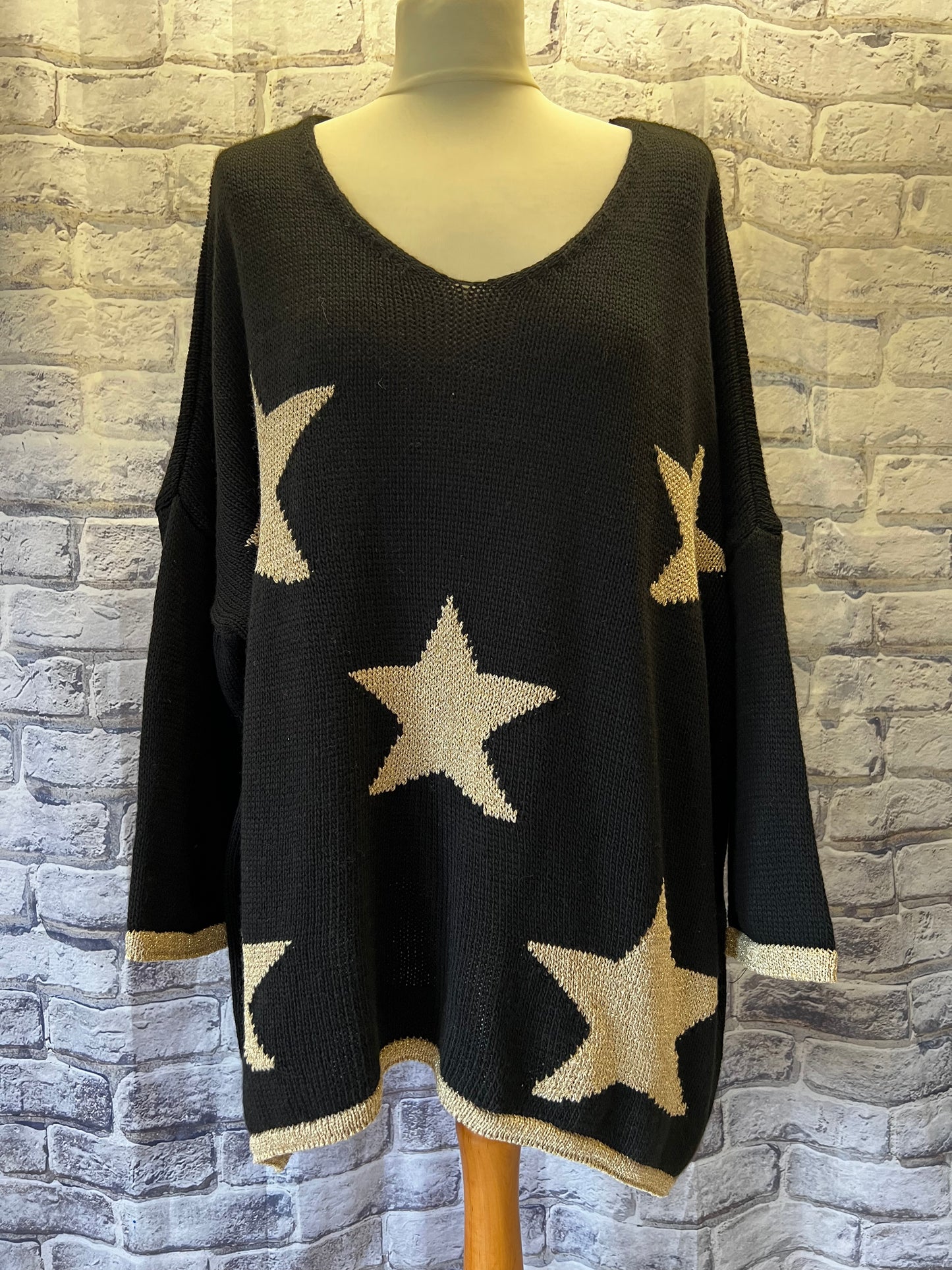 Oversized Star Knit