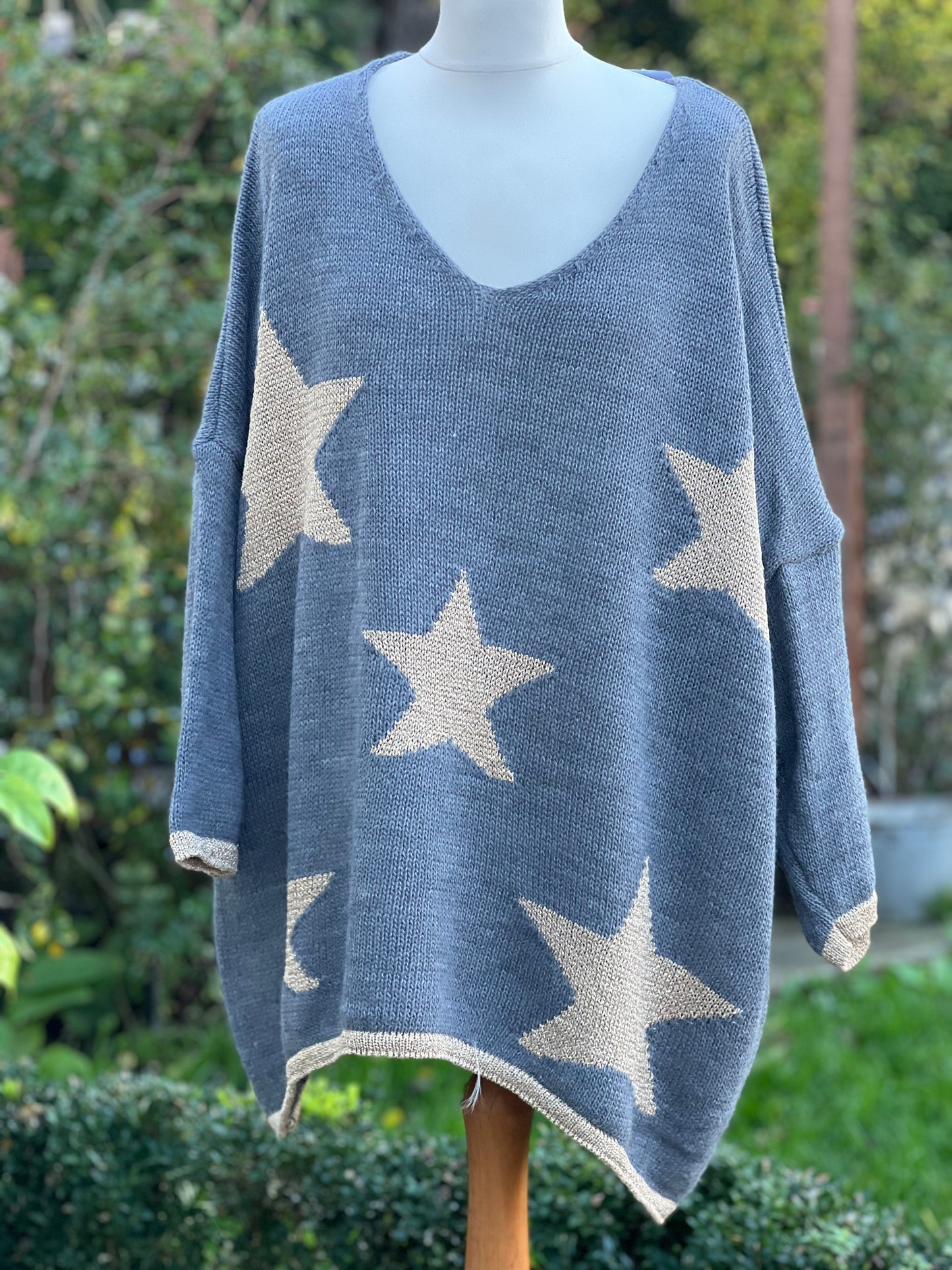 Oversized Star Knit